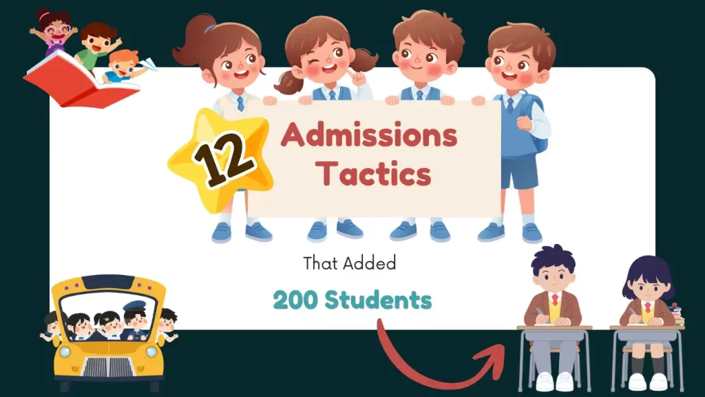 increase student admission