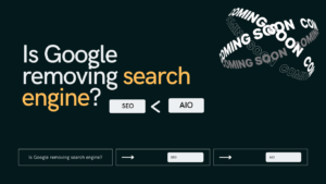 IS GOOGLE REMOVING SEARCH ENGINE